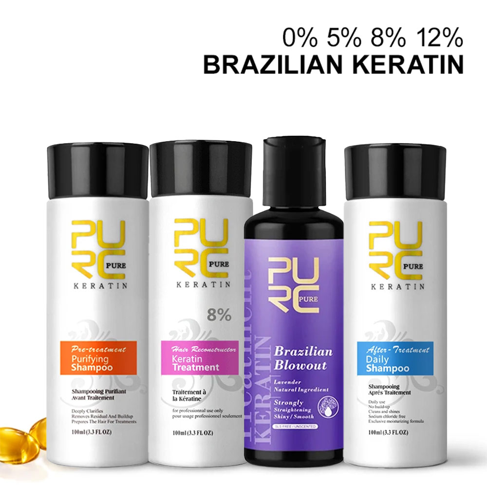 Hair Care Keratin Treatment - PURC traitement à la kératine shampooing