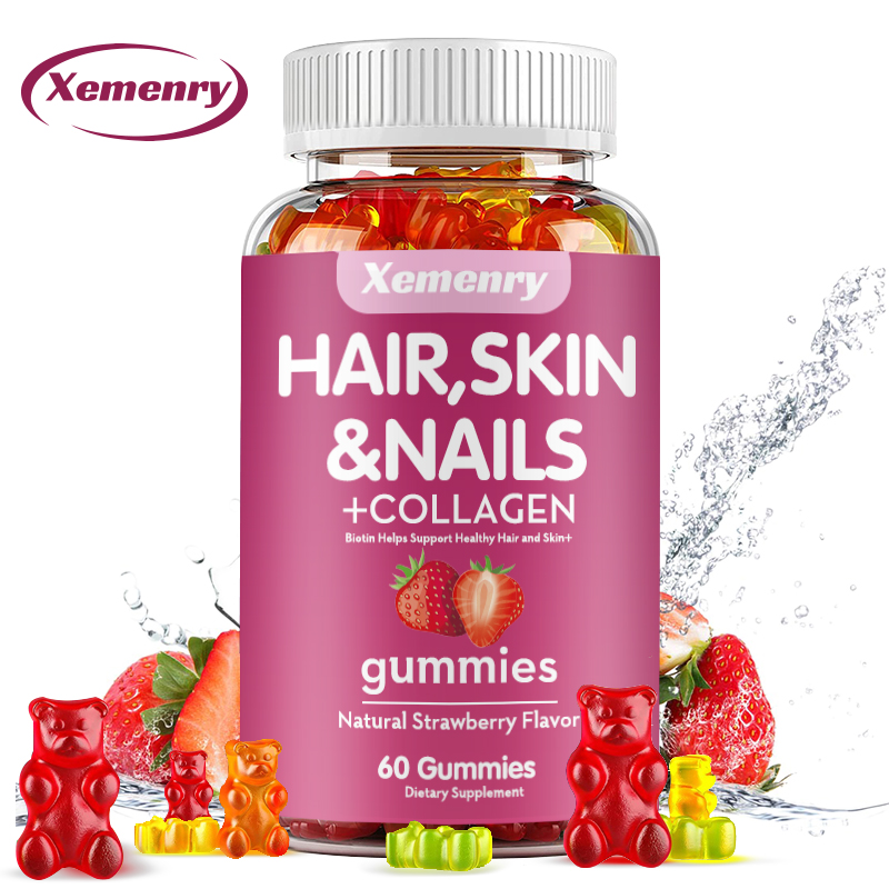 Hair Care Vitamin - Biotine et vitamine Gummies Puissance maximale