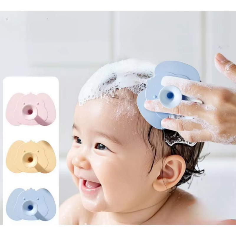 Hair Care Baby - Brosse à shampoing en Silicone pour