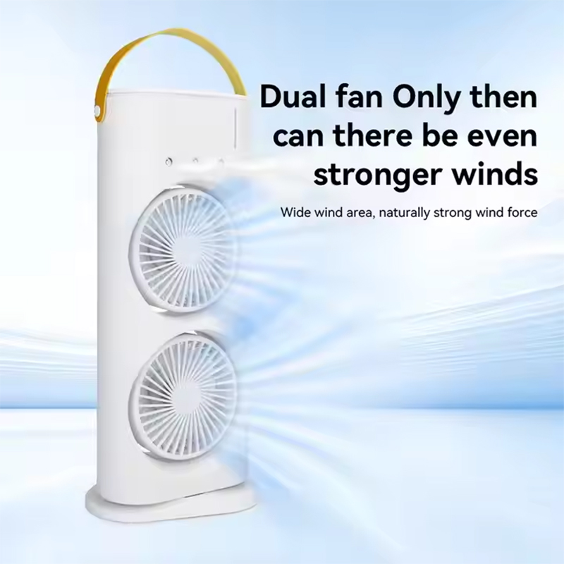 Hair Care Spray - Ventilateur brumisateur portable 3-en-1 à double