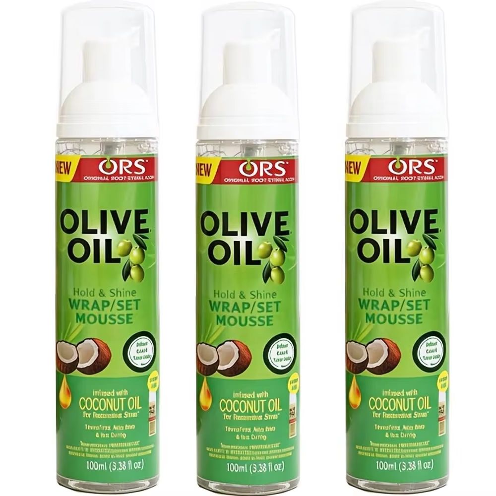Hair Care Olive Oil - Mousse coiffante pour cheveux bouclés à