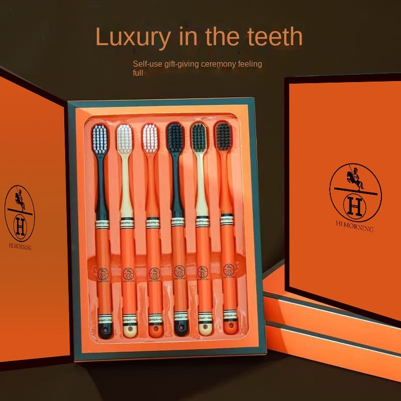 Hair Care Orange - Brosse à dents de luxe à