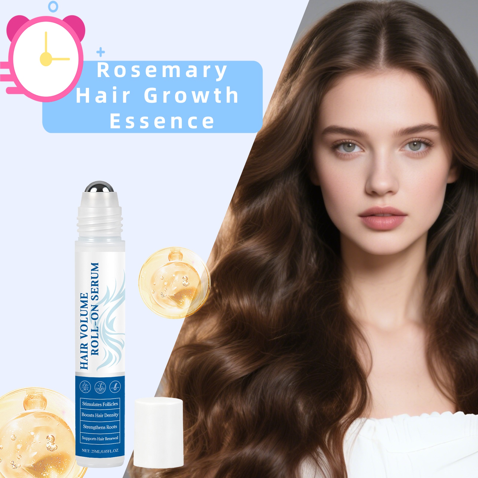 Hair Care Serum - Huile Essentielle de Romarin pour la