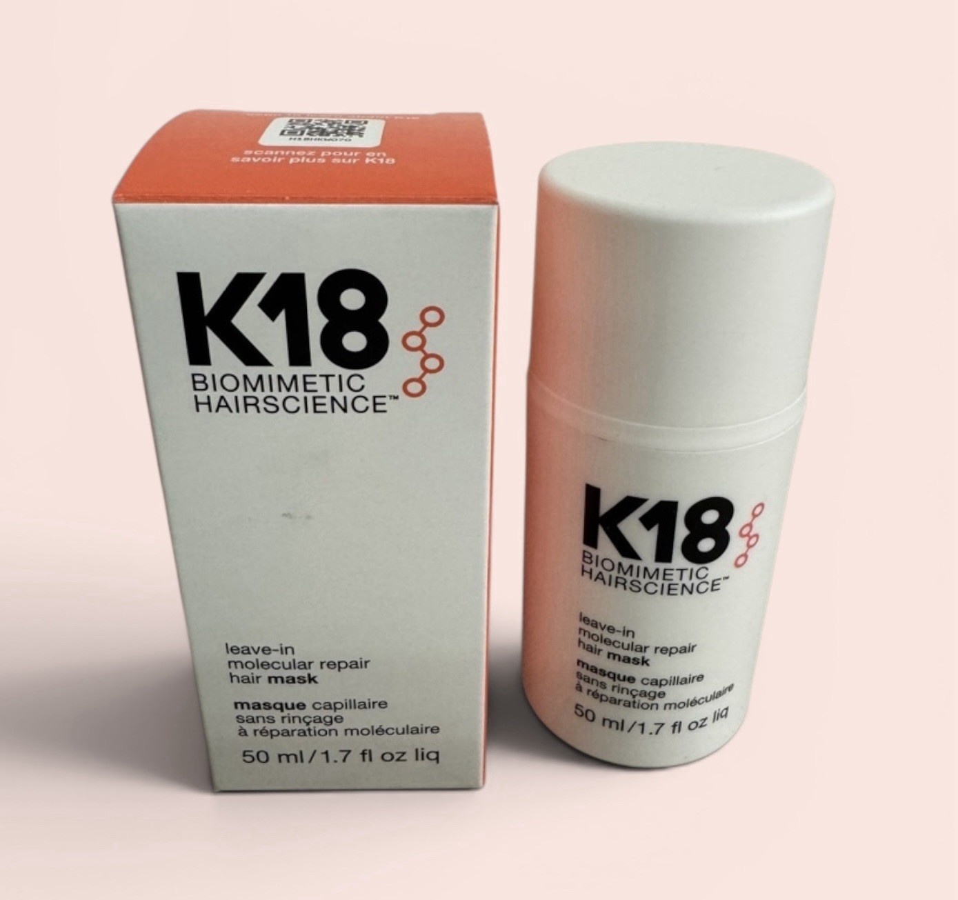 Hair Care K18 - Masque capillaire réparateur moléculaire sans rinçage