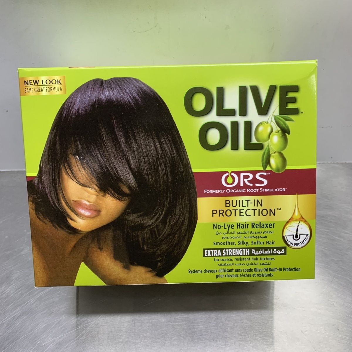 Hair Care Olive Oil - Kit relaxant pour cheveux à l'huile