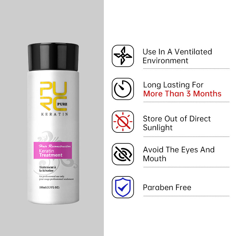 PURC traitement à la kératine  - Hair Care Keratin Treatment avis et prix