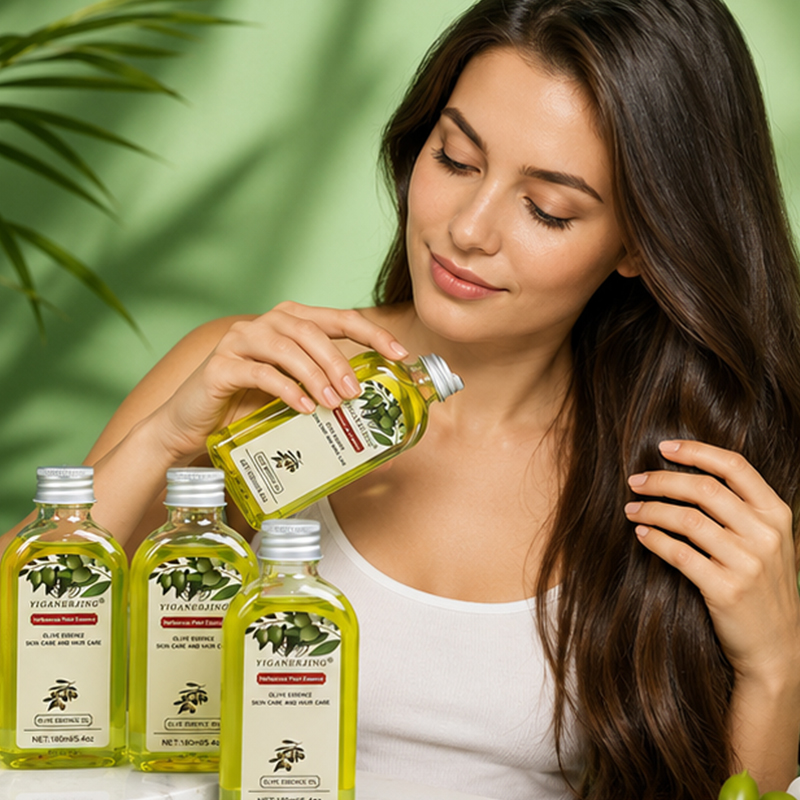 1/2PCS YIGANERJING HUILE D'OLI - Hair Care Olive Oil avis et prix