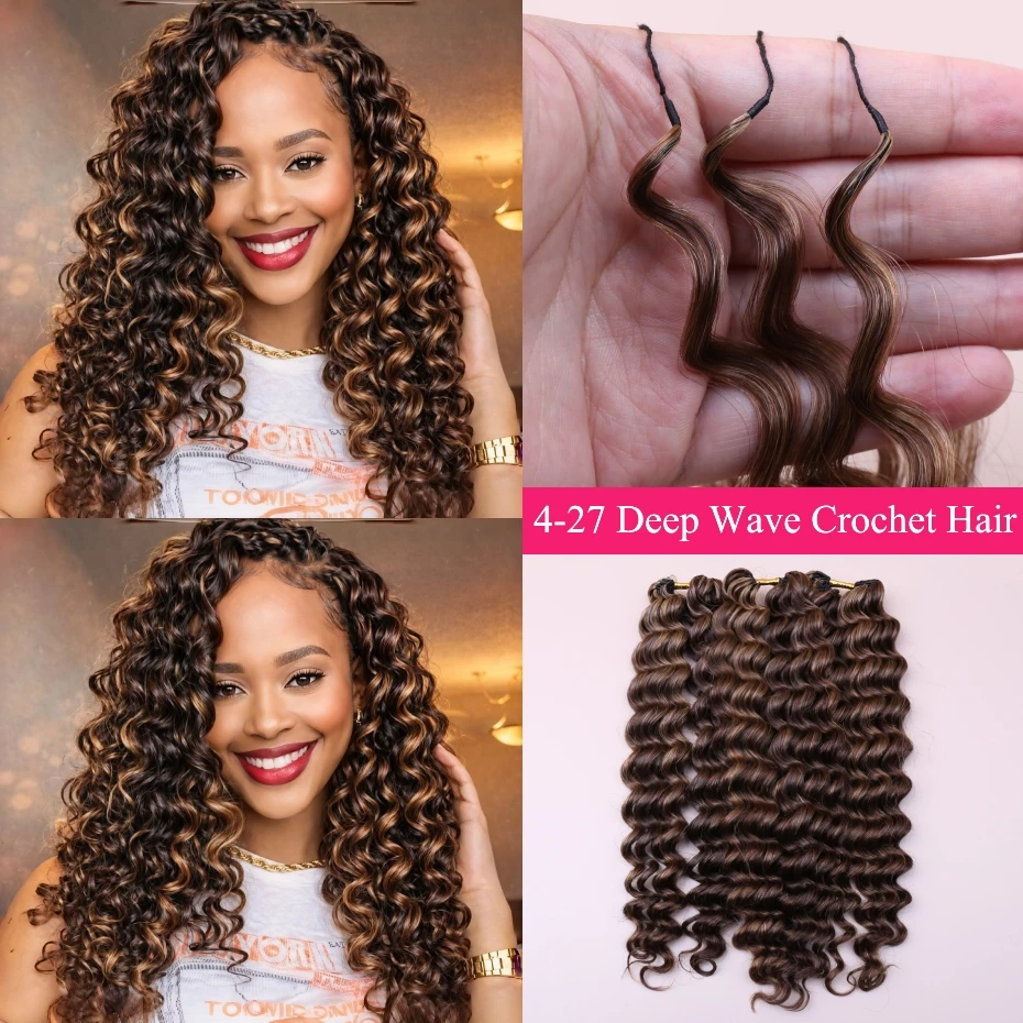 4/27, mèches de cheveux nature - Crochet Braiding Hair avis et prix