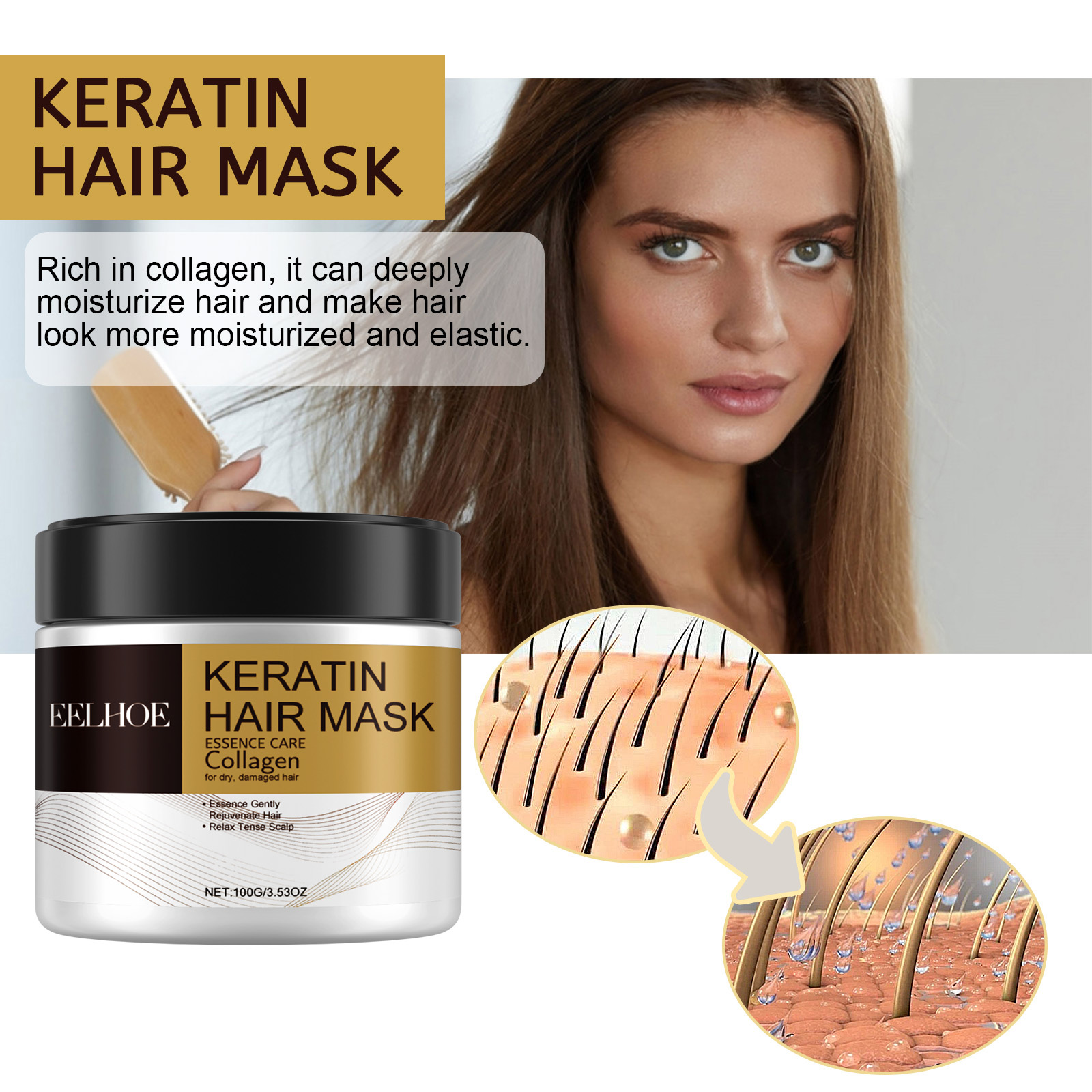 Masque capillaire de soin à la - Hair Care Orange avis et prix