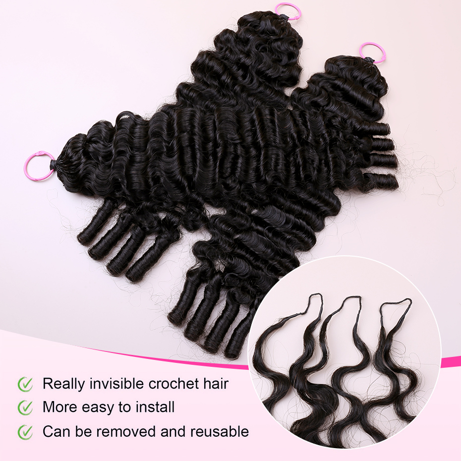 Extensions de cheveux humains  - Crochet Braiding Hair avis et prix
