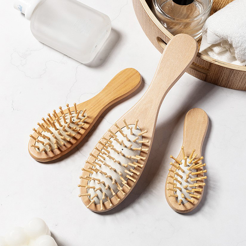 Peigne Airbag en bois, brosse  - Hair Care Baby avis et prix