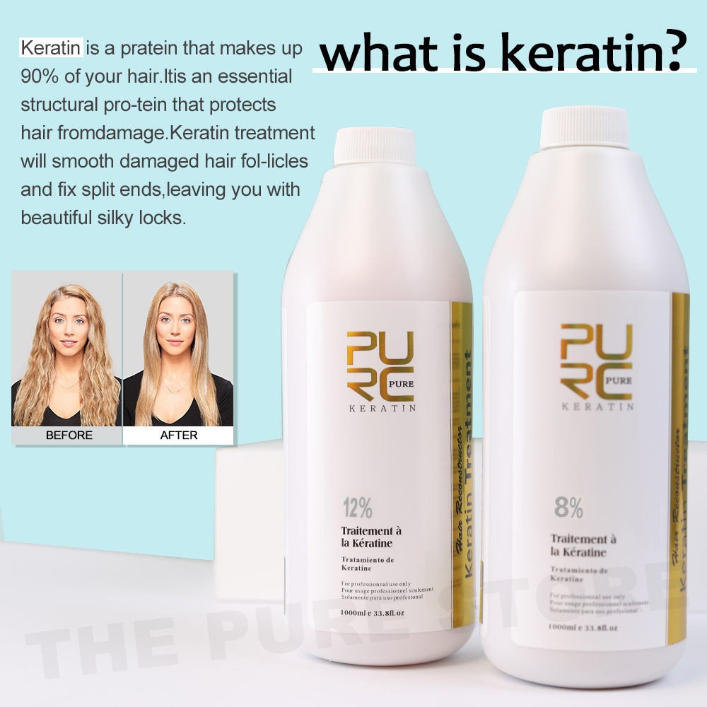 PURC 8% traitement lissant à l - Hair Care Keratin Treatment avis et prix