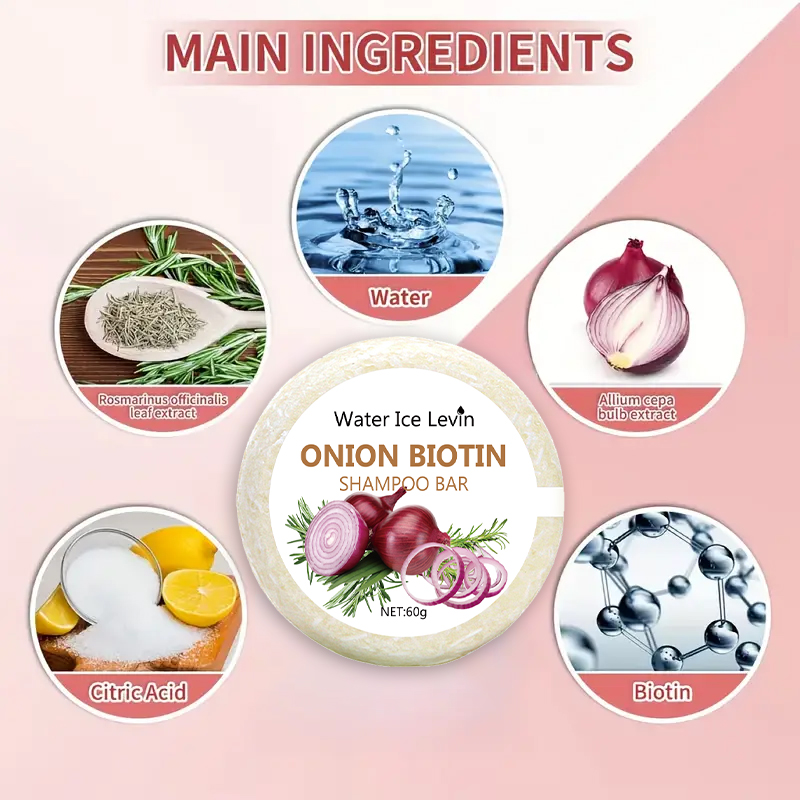 Shampooing solide à l'oignon e - Hair Care Vitamin avis et prix