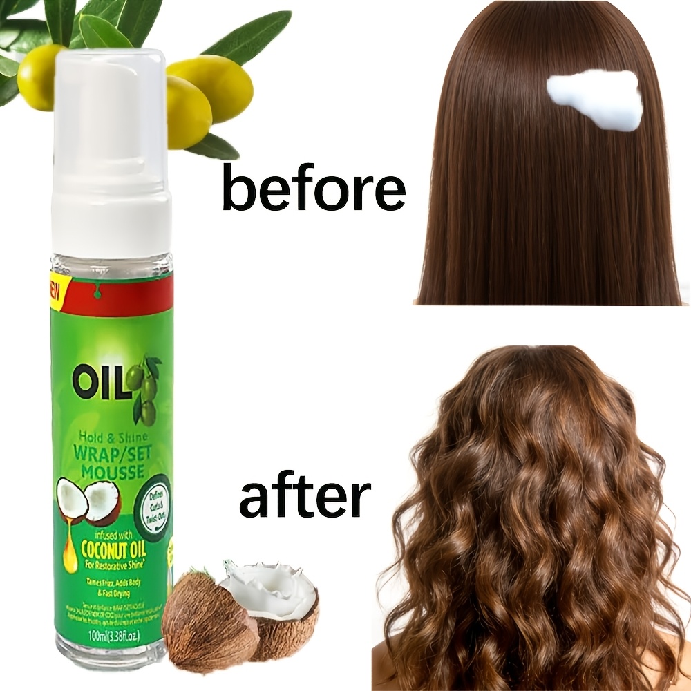 Mousse coiffante pour boucles, - Hair Care Olive Oil avis et prix