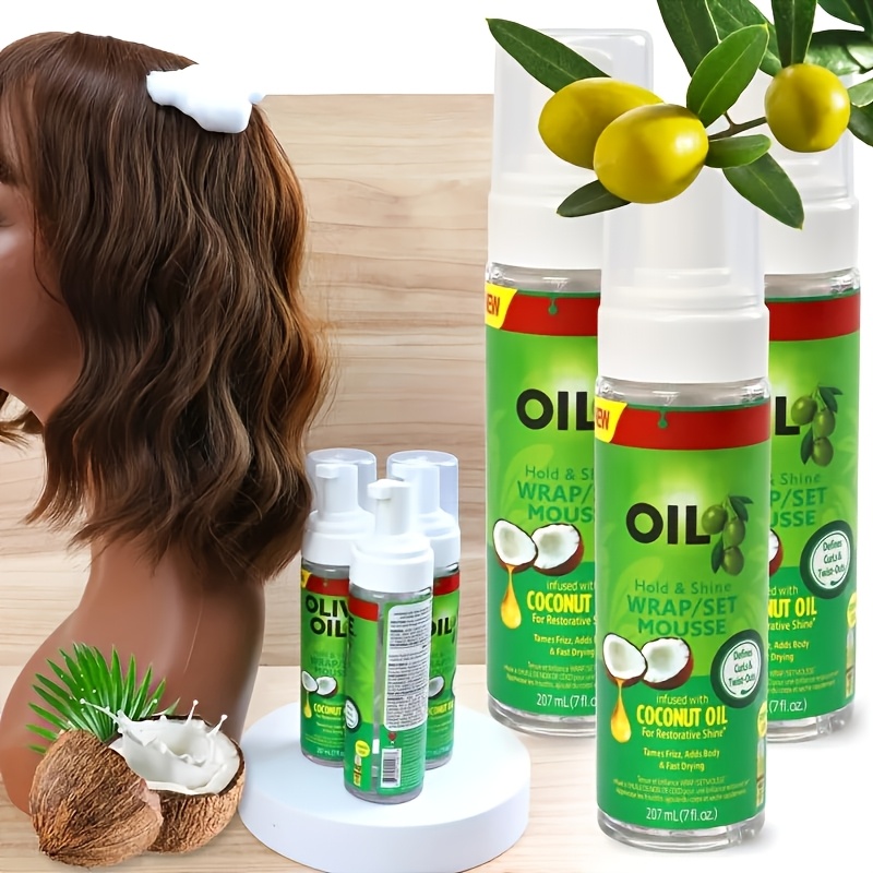 Mousse coiffante pour boucles, - Hair Care Olive Oil avis et prix
