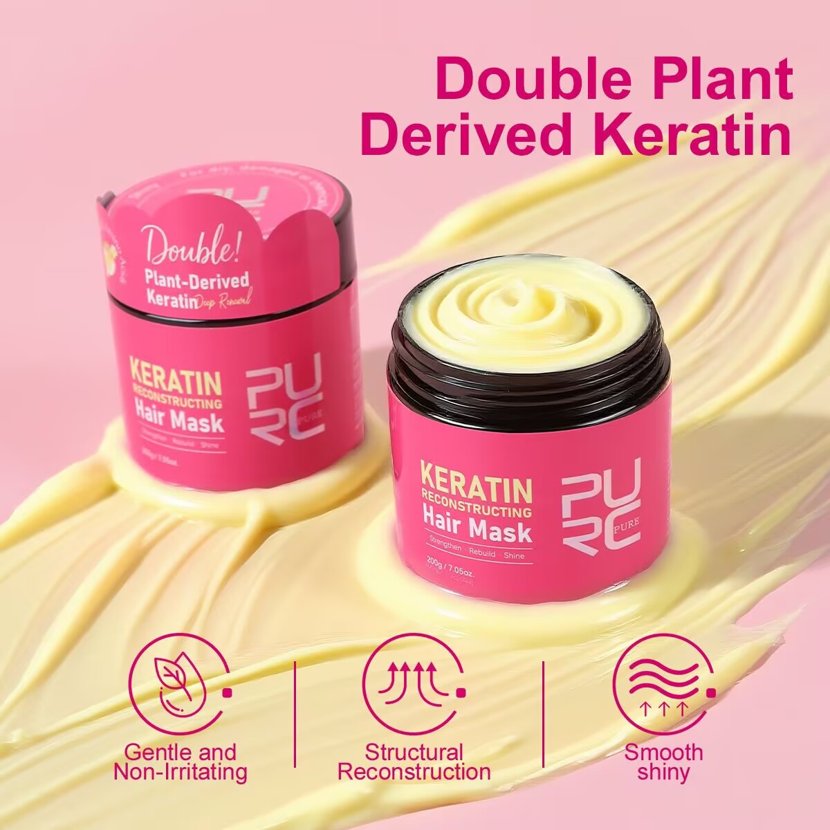 Masque capillaire à la kératin - Hair Care Keratin Treatment avis et prix
