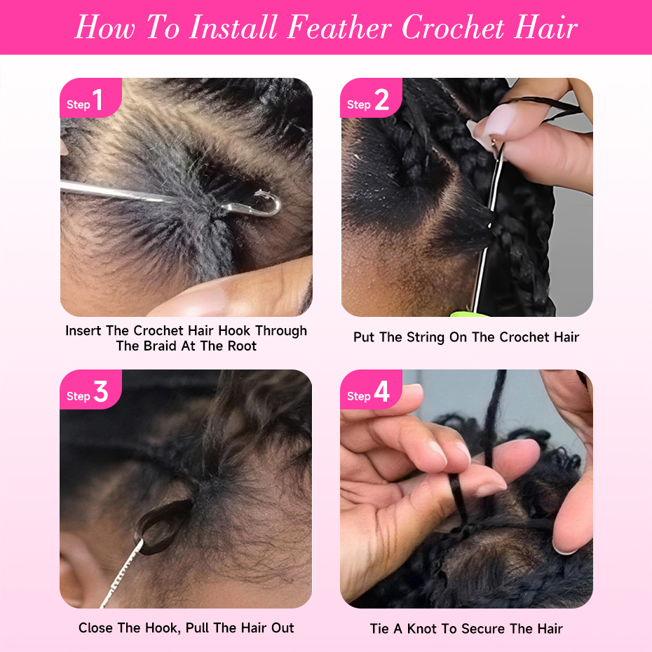 Cheveux naturels à ondulations - Crochet Braiding Hair avis et prix