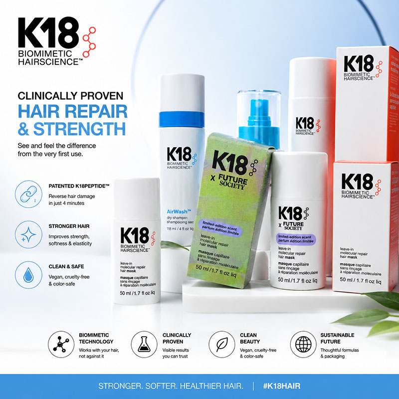 Nouveau Masque Capillaire Répa - Hair Care K18 avis et prix