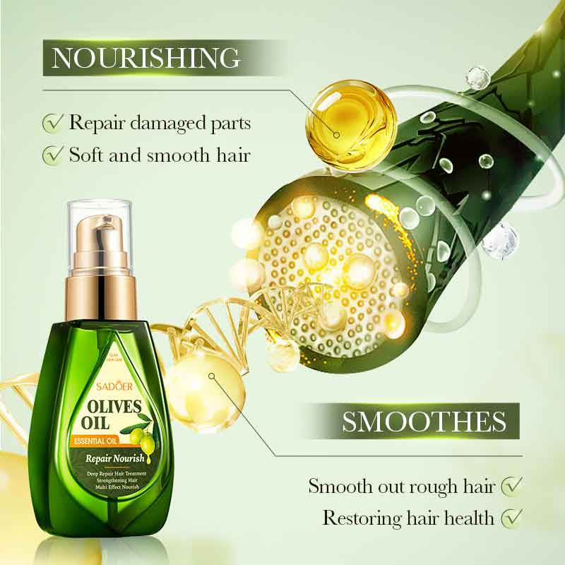 Olive Qihuan brillant soin des - Hair Care Olive Oil avis et prix